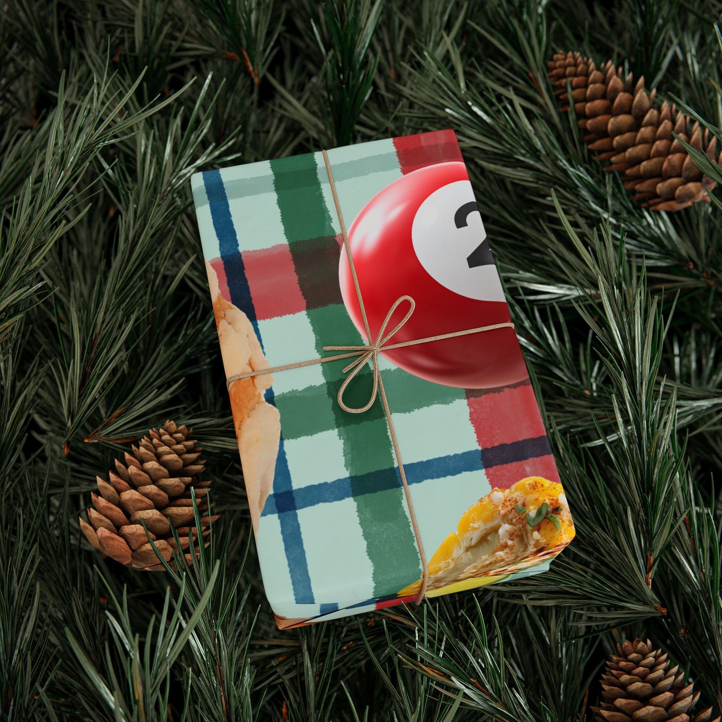 Fun Wrapping Paper Roll — Cool Kitchen Food Gift Wrap
