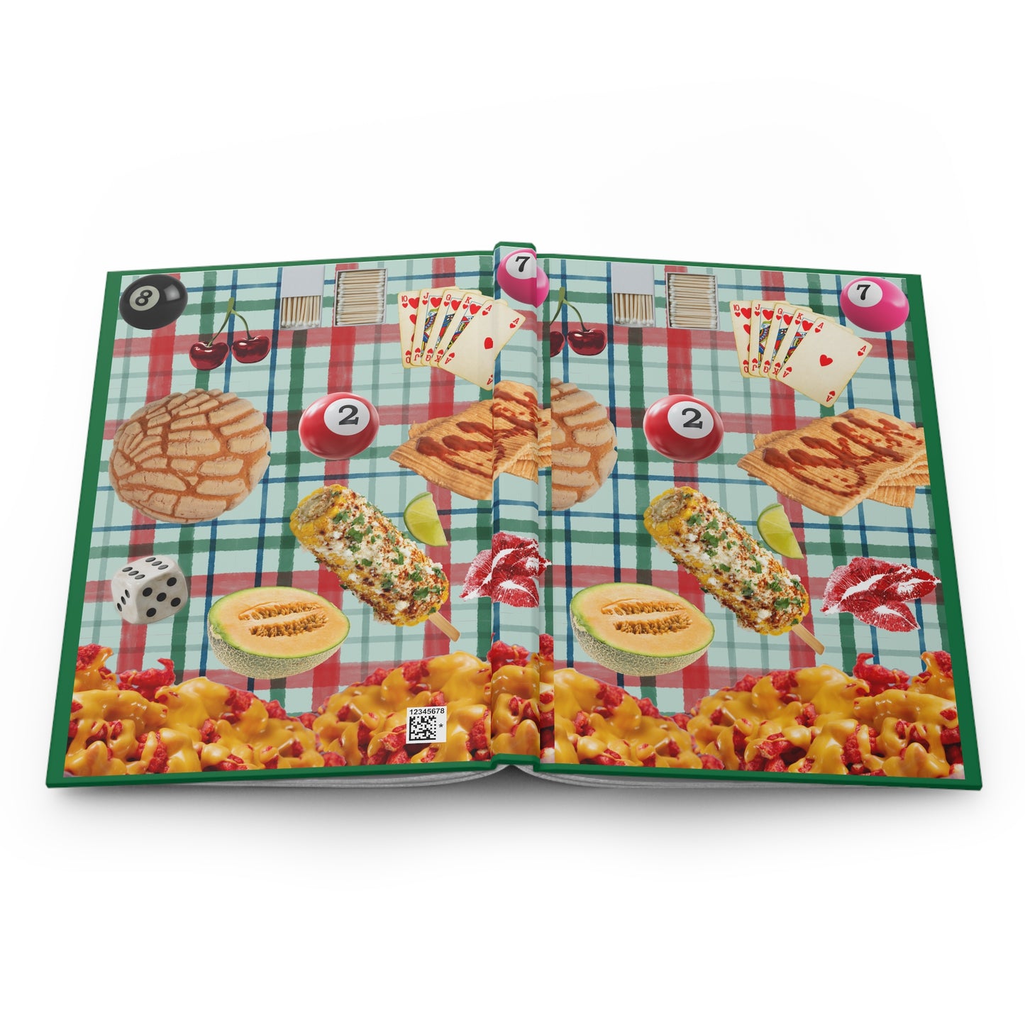 Nostalgic Snack Hardcover Journal