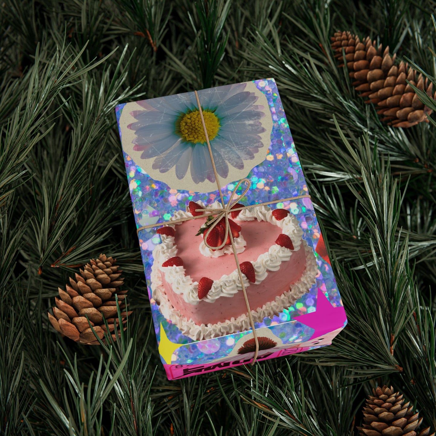 90s Pop Art Gift Wrap