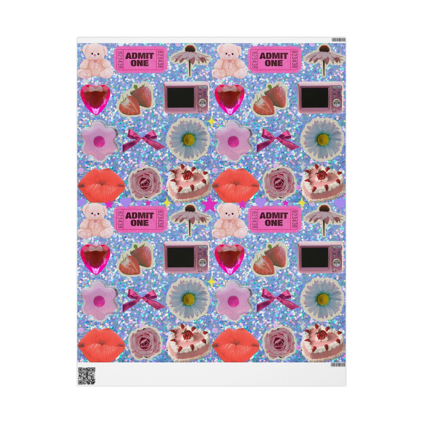 90s Pop Art Gift Wrap