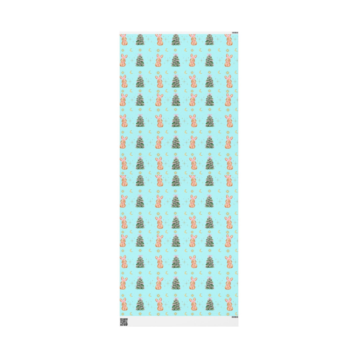 Christmas Bunny Wrapping Paper Roll — Cute Holiday Gift Wrap