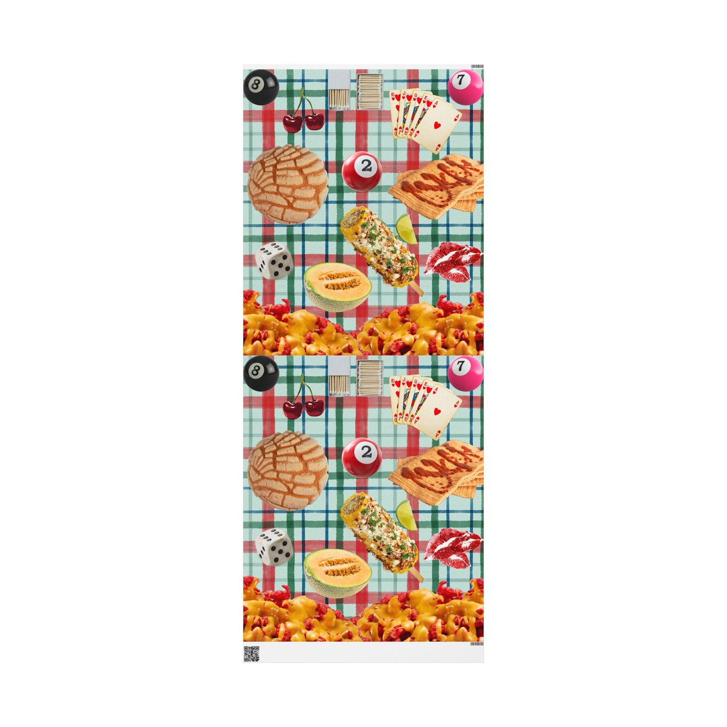 Fun Wrapping Paper Roll — Cool Kitchen Food Gift Wrap