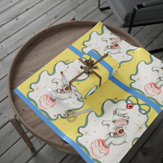 Unicorn Wrapping Paper Roll — Pastel Magic Gift Wrap for Birthdays & Baby Showers