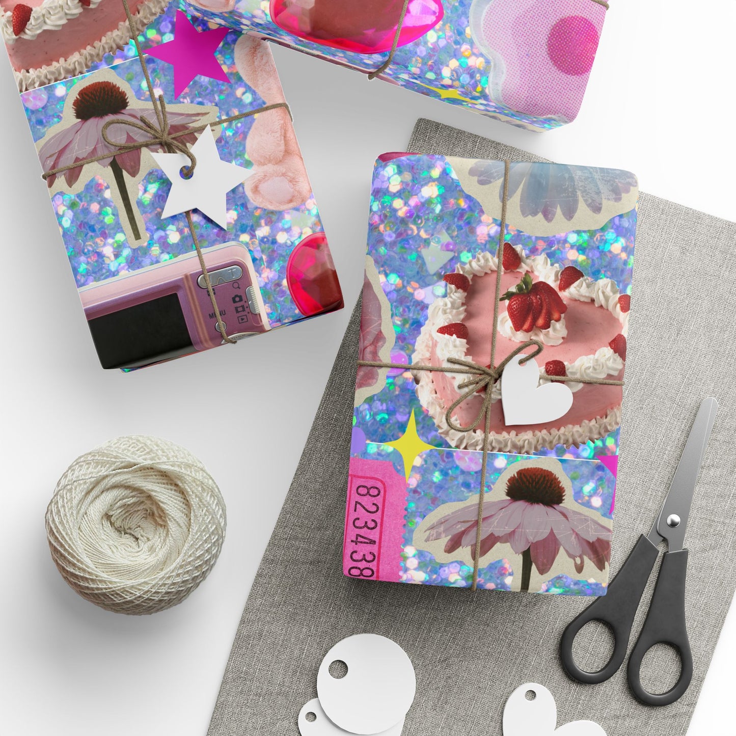 90s Pop Art Gift Wrap